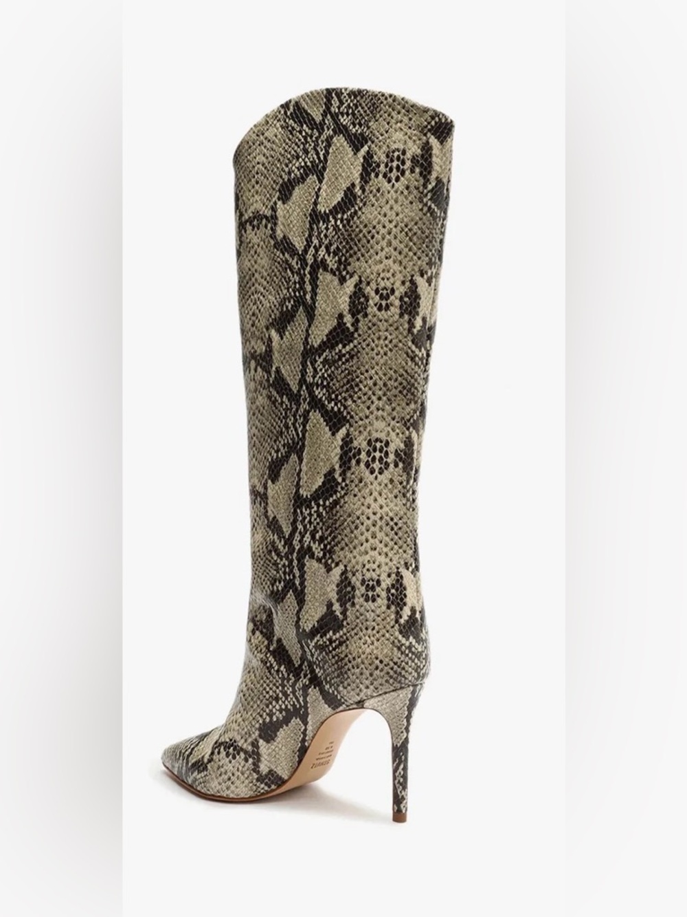 SCHUTZ Maryana Boot in Natural Snake, sz 10 - Picture 3 of 11